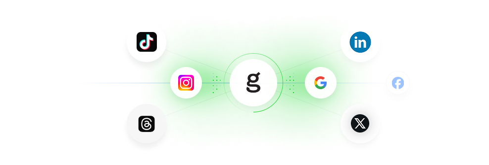 Social platform logos